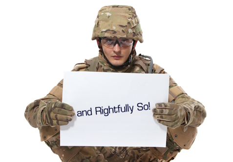 Veteran’s Benefits [and rightfully so!]